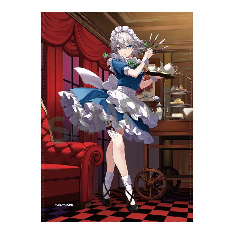 東方Project クリエイターズブランケット 6 十六夜咲夜 illust.竹花ノート ("Touhou Project" Creators Blanket 6 Izayoi Sakuya Illust. Note Takehana)