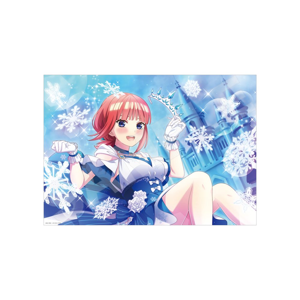 五等分の花嫁 五つ子ちゃんはパズルを五等分できない。 A3クリアポスター 02 二乃 ("The Quintessential Quintuplets: The Quintuplets Can't Divide the Puzzle Into Five Equal Parts" A3 Clear Poster 02 Nino)