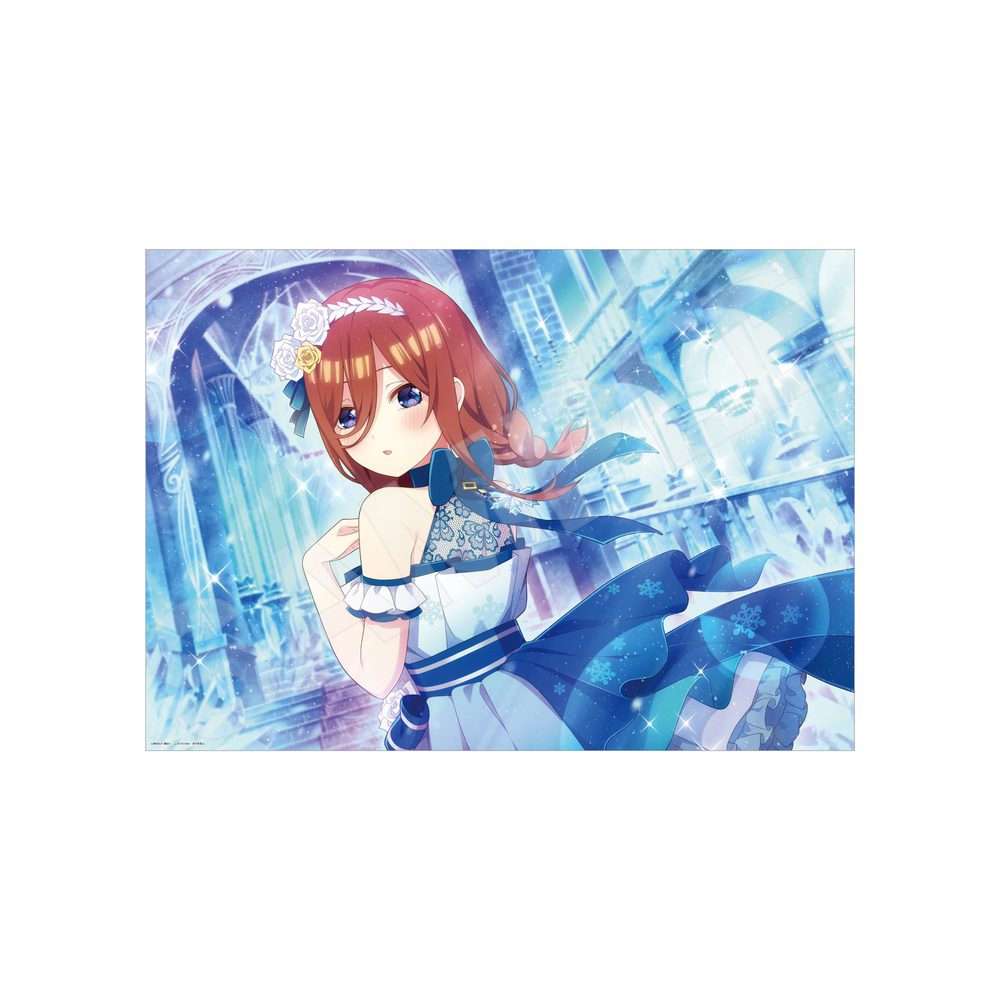 五等分の花嫁 五つ子ちゃんはパズルを五等分できない。 A3クリアポスター 03 三玖 ("The Quintessential Quintuplets: The Quintuplets Can't Divide the Puzzle Into Five Equal Parts" A3 Clear Poster 03 Miku)