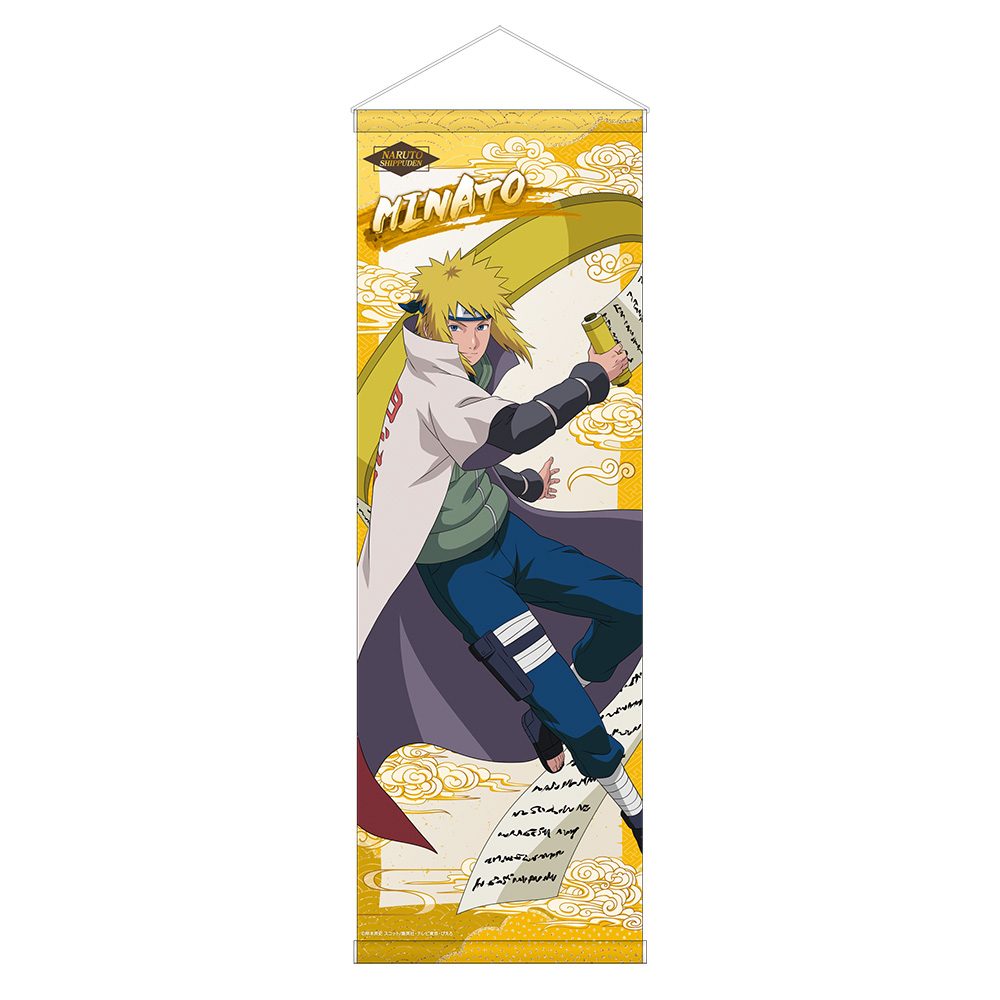 NARUTO-ナルト- 疾風伝 B2ハーフタペストリー 波風ミナト ("NARUTO -Shippuden-" B2 Half Tapestry Namikaze Minato)