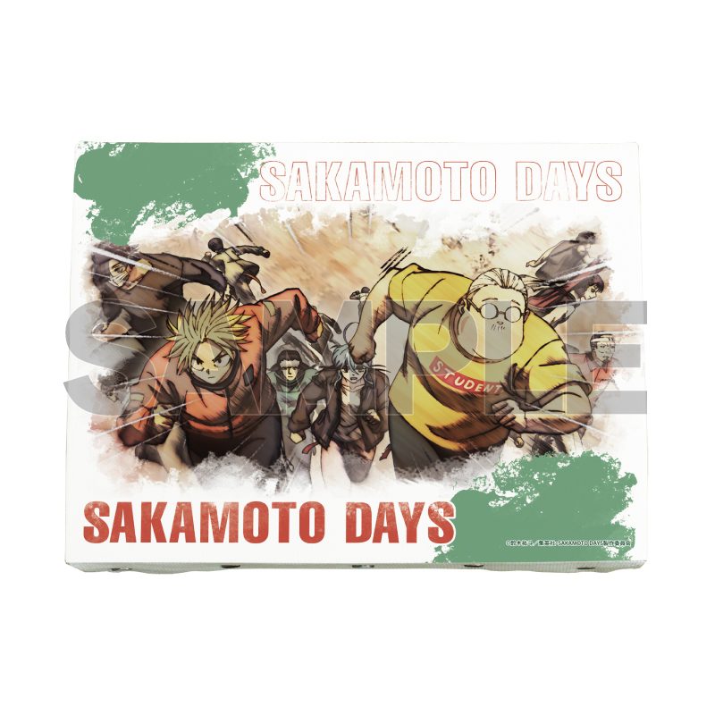 キャンバスボード SAKAMOTO DAYS 09 集合(場面写イラスト) (Canvas Board "Sakamoto Days" 09 Group (Scenes Illustration))