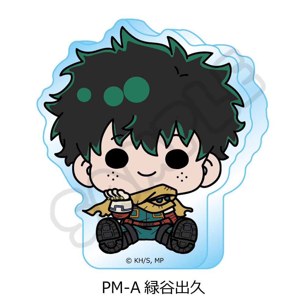 僕のヒーローアカデミア POTEmocho 第1弾 アクリルミニブロック PM-A 緑谷出久 ("My Hero Academia" POTEmocho Vol. 1 Acrylic Mini Block PM-A Midoriya Izuku)