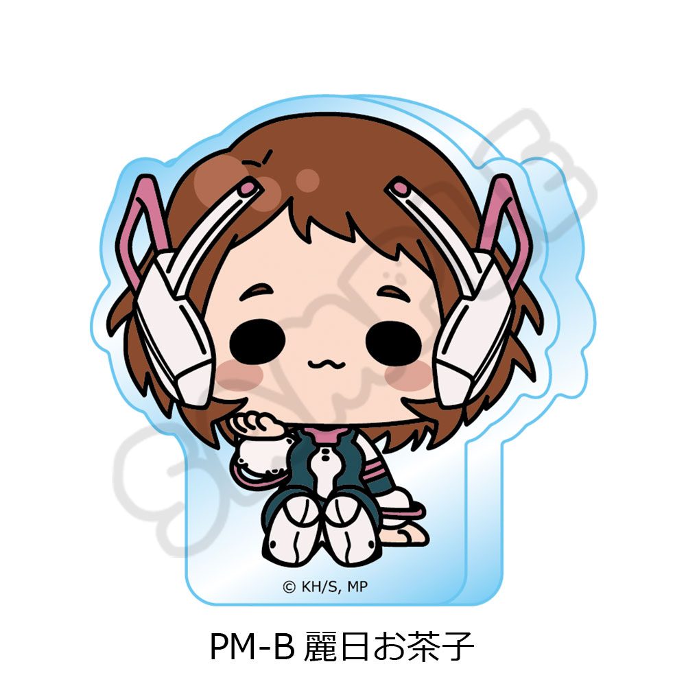 僕のヒーローアカデミア POTEmocho 第1弾 アクリルミニブロック PM-B 麗日お茶子 ("My Hero Academia" POTEmocho Vol. 1 Acrylic Mini Block PM-B Uraraka Ochaco)