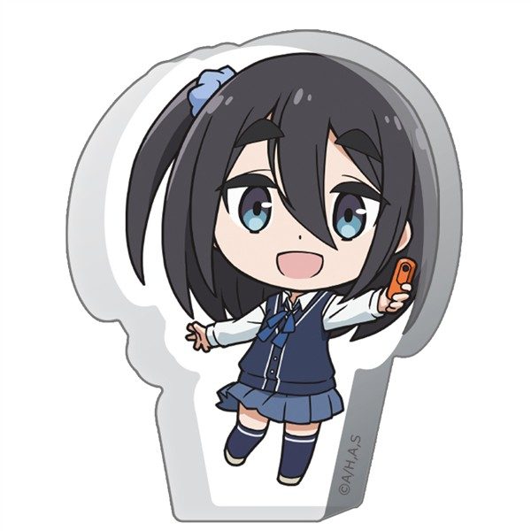 mono 厚みアクリルスタンド 雨宮さつき デフォルメVer. ("mono" Thickness Acrylic Stand Amamiya Satsuki Deformed Ver.)