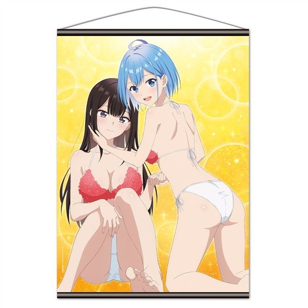 男女の友情は成立する?(いや、しないっ!!) B2タペストリー 日葵&凛音 ("Danjo no Yuujou wa Seiritsu suru? (Iya, Shinai!!)" B2 Tapestry Himari & Rion)