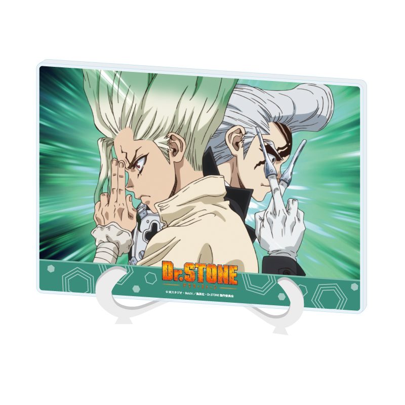 アクリルアートボード A5サイズ Dr.STONE 11 石神千空&Dr.ゼノ(場面写イラスト) (Acrylic Art Board A5 Size "Dr. Stone" 11 Ishigami Senku & Dr. Xeno (Scenes Illustration))
