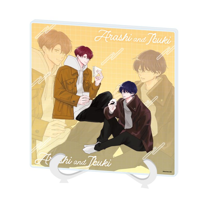 アクリルアートボード あらしといぶき 02 嵐士&伊吹B(描き下ろしイラスト) (Acrylic Art Board "Arashi and Ibuki" 02 Arashi & Ibuki B (Original Illustration))