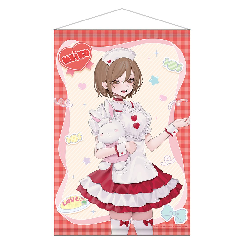 初音ミク 秋葉原フェスティバル2025 B2タペストリー コンセプトカフェVer. MEIKO (Hatsune Miku Akihabara Festival 2025 B2 Tapestry Concept Cafe Ver. MEIKO)