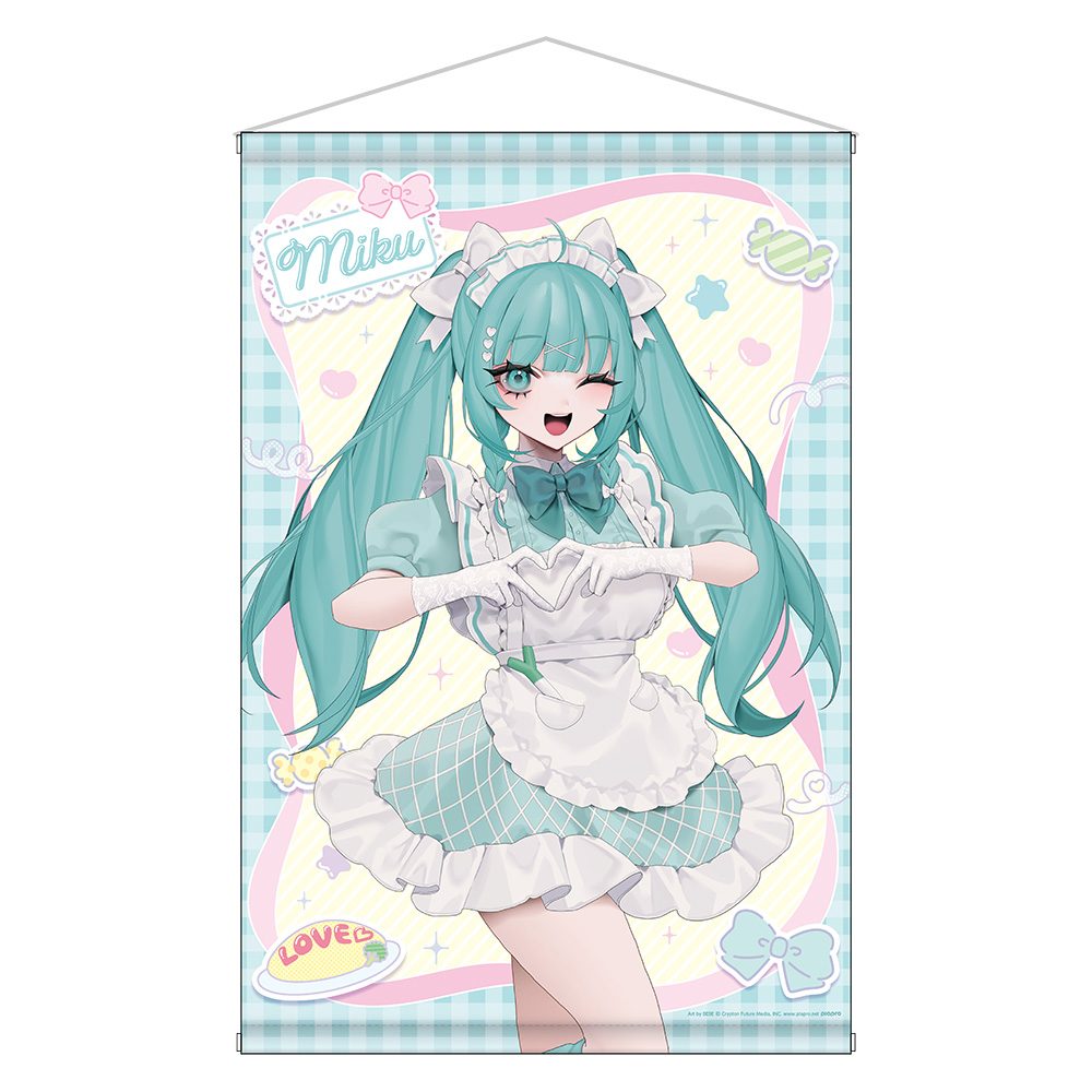 初音ミク 秋葉原フェスティバル2025 B2タペストリー コンセプトカフェVer. 初音ミク (Hatsune Miku Akihabara Festival 2025 B2 Tapestry Concept Cafe Ver. Hatsune Miku)