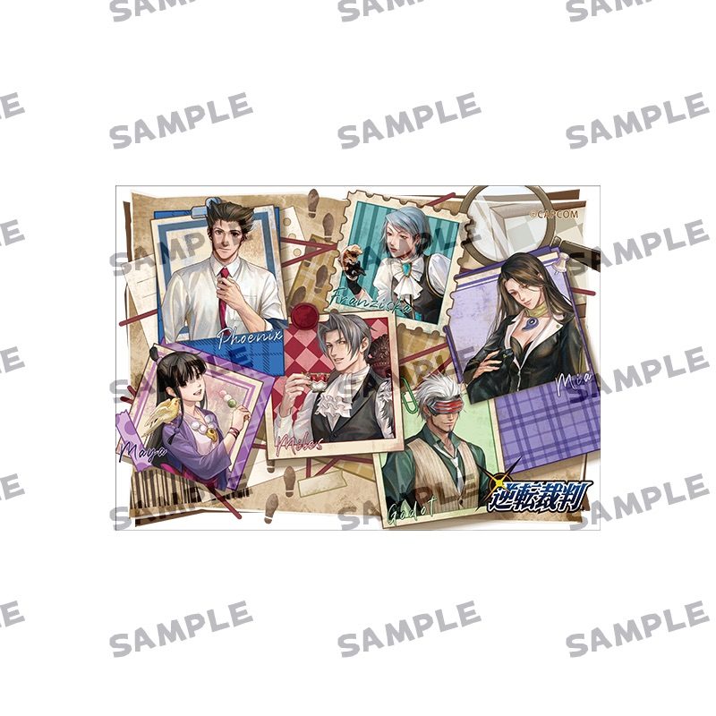 逆転裁判 動物シリーズ アクリルディスプレイパネル ("Ace Attorney" Animal Series Acrylic Display Panel)