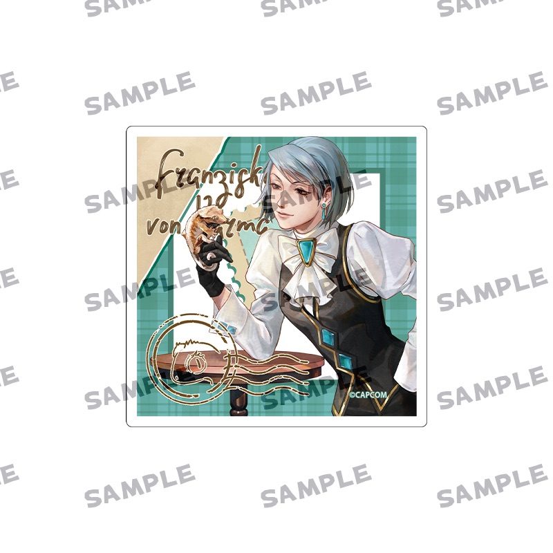 逆転裁判 動物シリーズ アクリルブロック 狩魔冥 ("Ace Attorney" Animal Series Acrylic Block Franziska von Karma)