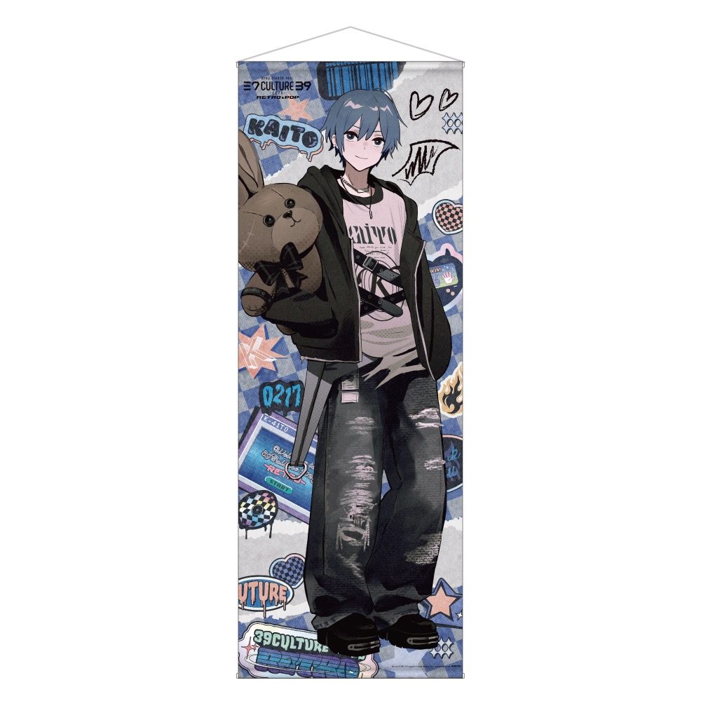 39Culture 2025 RETRO 等身大タペストリー KAITO (39Culture 2025 RETRO Life-size Tapestry KAITO)