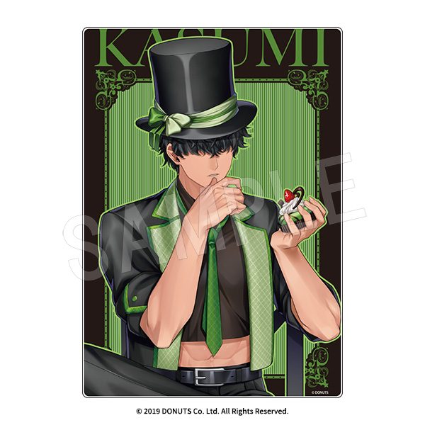 ブラックスター -Theater Starless- ティーパーティーグリッターアクリルアートパネル カスミVer. ("Black Star -Theater Starless-" Tea Party Glitter Acrylic Art Panel Kasumi Ver.)