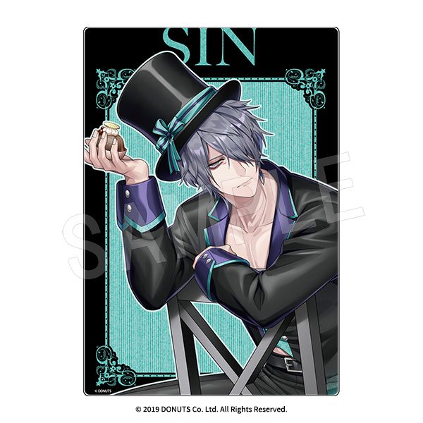 ブラックスター -Theater Starless- ティーパーティーグリッターアクリルアートパネル シンVer. ("Black Star -Theater Starless-" Tea Party Glitter Acrylic Art Panel Sin Ver.)