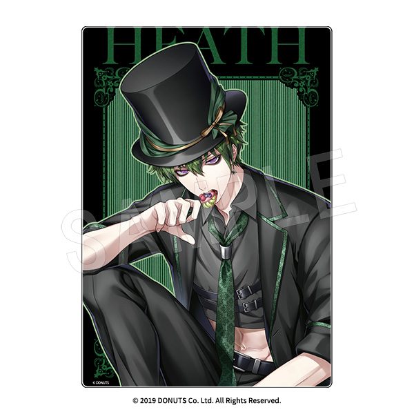 ブラックスター -Theater Starless- ティーパーティーグリッターアクリルアートパネル ヒースVer. ("Black Star -Theater Starless-" Tea Party Glitter Acrylic Art Panel Heath Ver.)