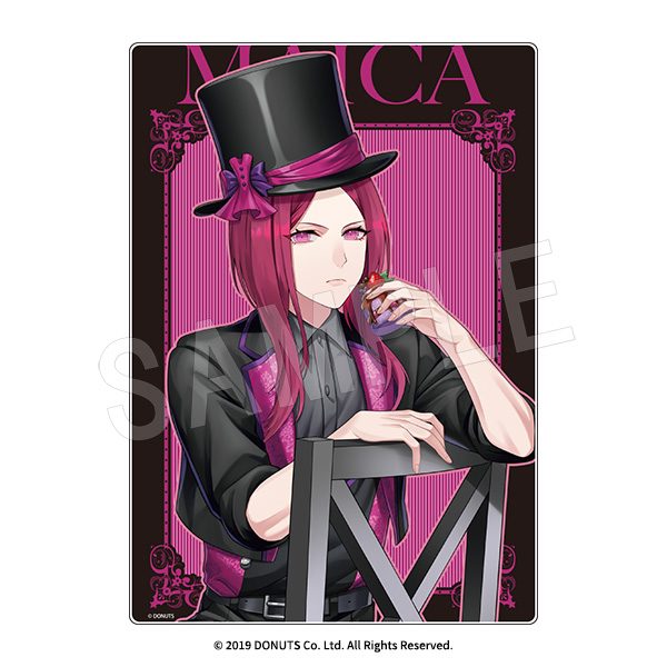 ブラックスター -Theater Starless- ティーパーティーグリッターアクリルアートパネル マイカVer. ("Black Star -Theater Starless-" Tea Party Glitter Acrylic Art Panel Maica Ver.)