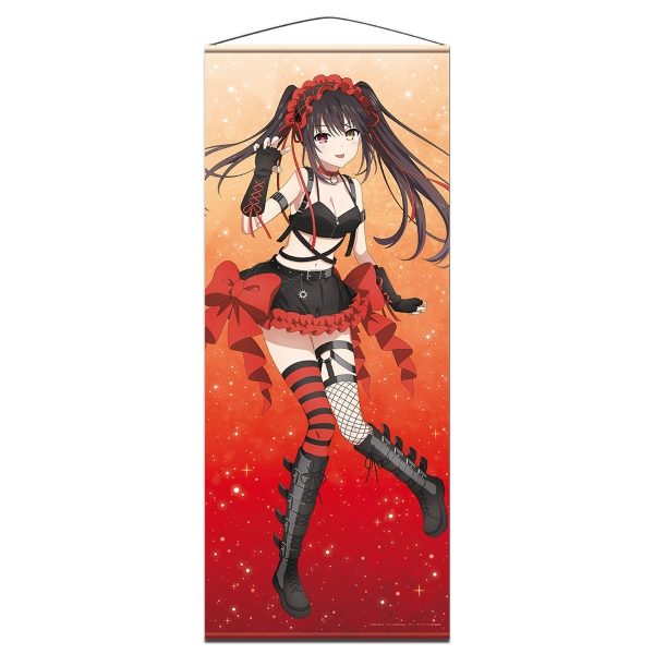 デート・ア・ライブV ほぼ等身大タペストリー 時崎狂三 ゴシックパンクVer. 描き下ろし ("Date A Live V" Almost Life-size Tapestry Tokisaki Kurumi Gothic Punk Ver. Original Illustration)