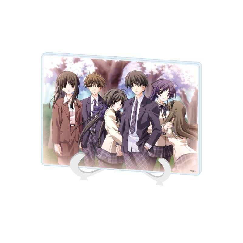 アクリルアートボード A5サイズ メモリーズオフシリーズ 12 B(公式イラスト) (Acrylic Art Board A5 Size "Memories Off" Series 12 B (Official Illustration))