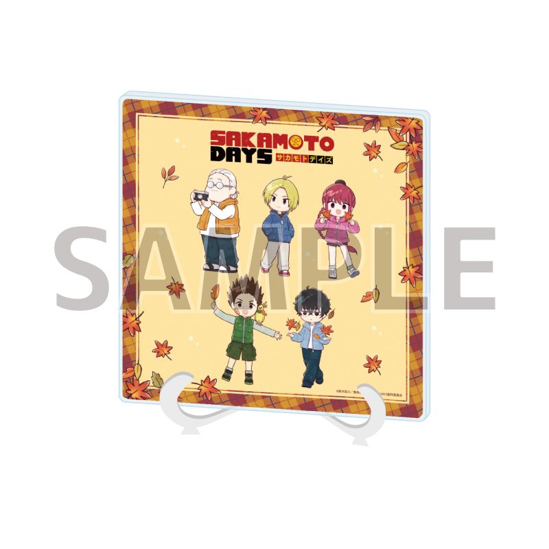 アクリルアートボード SAKAMOTO DAYS 05 デザインA 紅葉Ver.(グラフアートイラスト) (Acrylic Art Board "Sakamoto Days" 05 Design A Autumn Leaves Ver. (Graff Art Illustration))