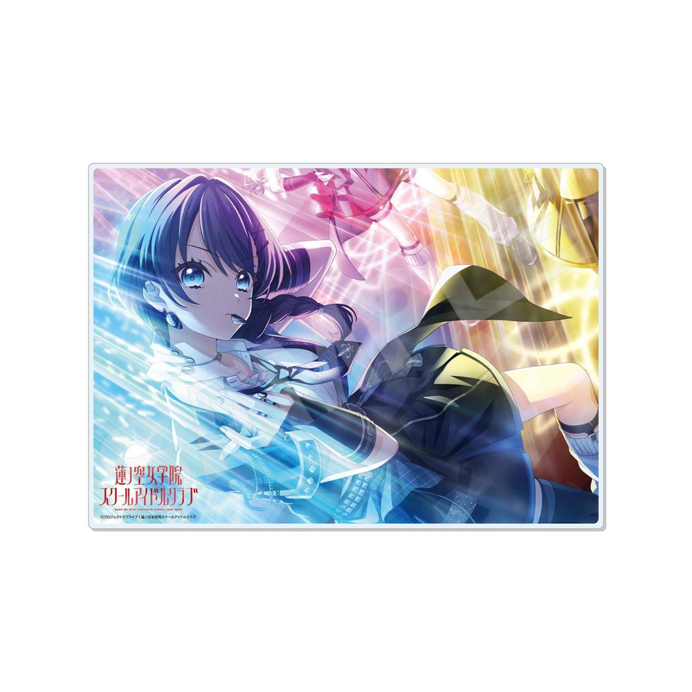 ラブライブ!蓮ノ空女学院スクールアイドルクラブ アクリルボード Q 村野さやか ("Love Live! Hasu no Sora Jogakuin School Idol Club" Acrylic Board Q Murano Sayaka)