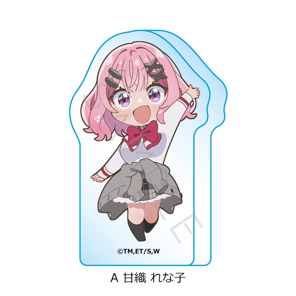 わたしが恋人になれるわけないじゃん、ムリムリ!(※ムリじゃなかった!?) アクリルミニブロック A 甘織れな子 ("There's No Freaking Way I'll be Your Lover! Unless..." Acrylic Mini Block A Amaori Renako)