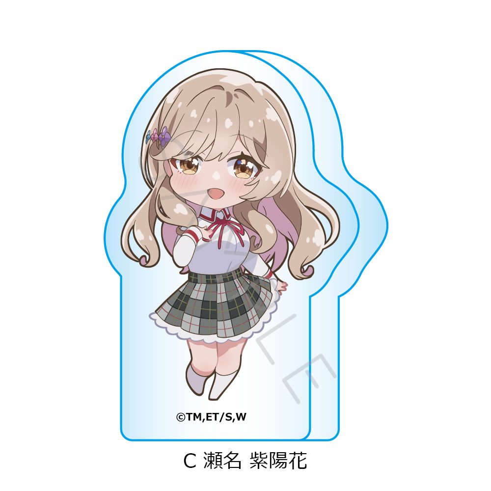 わたしが恋人になれるわけないじゃん、ムリムリ!(※ムリじゃなかった!?) アクリルミニブロック C 瀬名紫陽花 ("There's No Freaking Way I'll be Your Lover! Unless..." Acrylic Mini Block C Sena Ajisai)