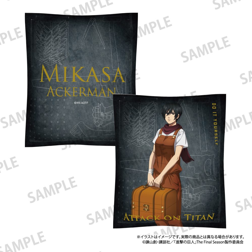 進撃の巨人 クッション ミカサ・アッカーマン(DIY) ("Attack on Titan" Cushion Mikasa Ackerman (DIY))