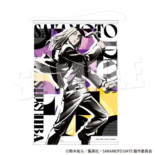SAKAMOTO DAYS B2タペストリー ネオ・ペインティングVer. 神々廻 ("Sakamoto Days" B2 Tapestry Neo Painting Ver. Shishiba)