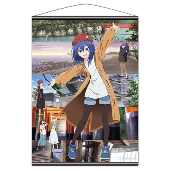 ざつ旅-That's Journey- B2タペストリー キービジュアルVer. ("Zatsu Tabi: That's Journey" B2 Tapestry Key Visual Ver.)