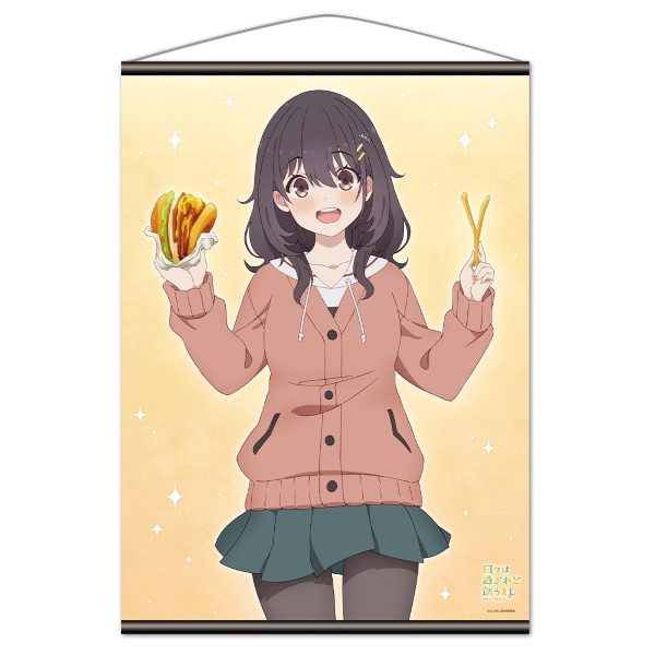 日々は過ぎれど飯うまし B2タペストリー 河合まこ ("Food for the Soul" B2 Tapestry Kawai Mako)
