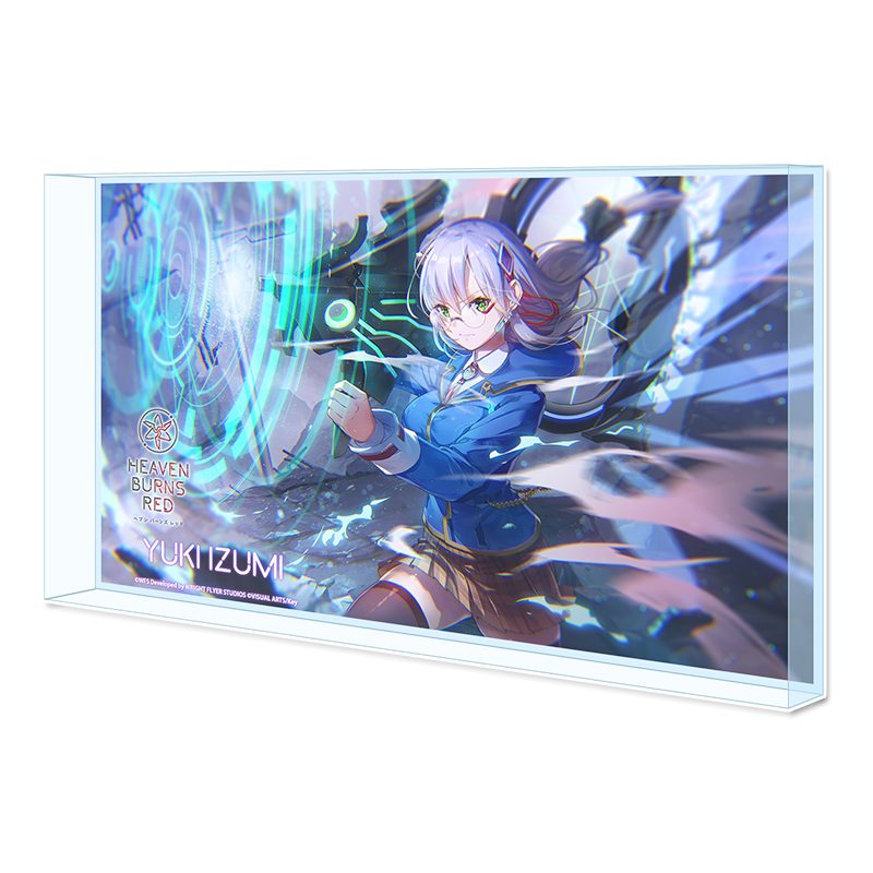 ヘブンバーンズレッド BIGアクリルブロック 和泉ユキ ("Heaven Burns Red" Big Acrylic Block Izumi Yuki)