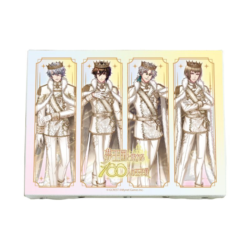 キャンバスボード 夢王国と眠れる100人の王子様 06 集合デザインA(公式イラスト) (Canvas Board "100 Sleeping Princes and the Kingdom of Dreams" 06 Group Design A (Official Illustration))