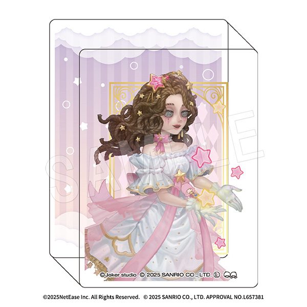 IdentityV 第五人格×サンリオキャラクターズ アクリルブロック 「心理学者」×リトルツインスターズ(ララ) ("Identity V" x Sanrio Characters Acrylic Block Psychologist x Little Twin Stars (Lala))