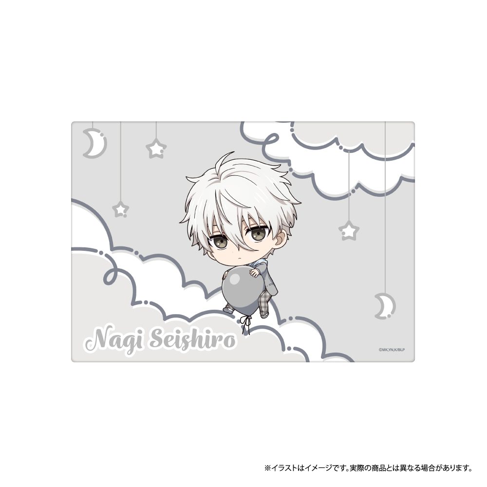 ブルーロック ふわふわブランケット 凪誠士郎(ミニキャラ)(風船) ("Blue Lock" Fuwafuwa Blanket Nagi Seishiro (Mini Character) (Balloon))