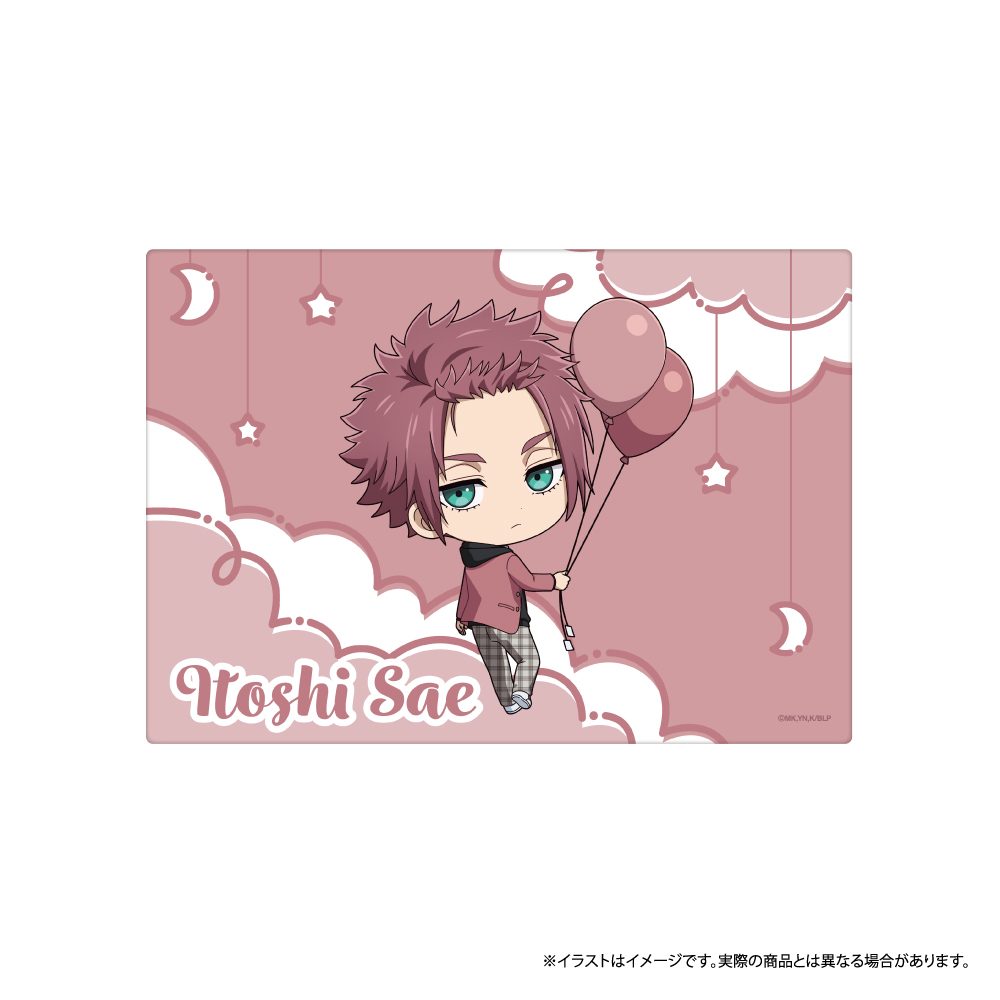 ブルーロック ふわふわブランケット 糸師冴(ミニキャラ)(風船) ("Blue Lock" Fuwafuwa Blanket Itoshi Sae (Mini Character) (Balloon))