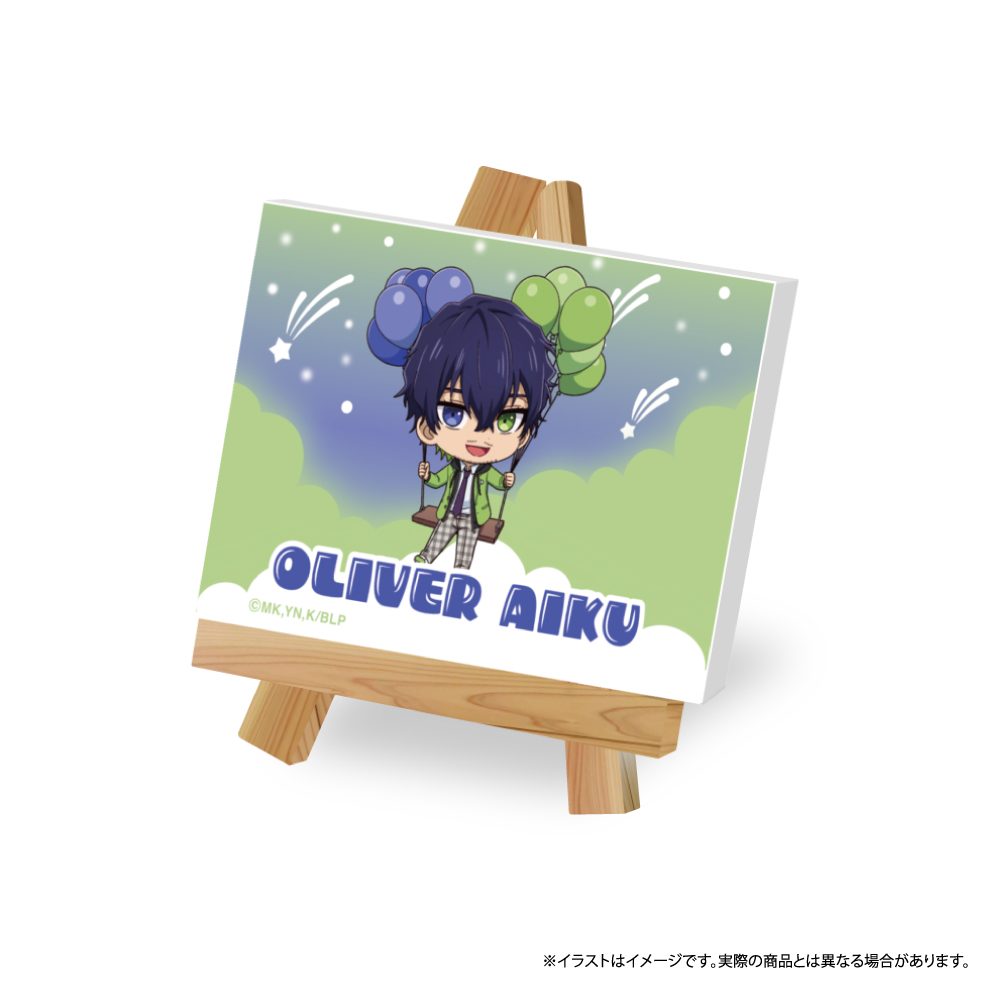 ブルーロック キャンバスボードミニ オリヴァ・愛空(ミニキャラ)(風船) ("Blue Lock" Canvas Board Mini Oliver Aiku (Mini Character) (Balloon))