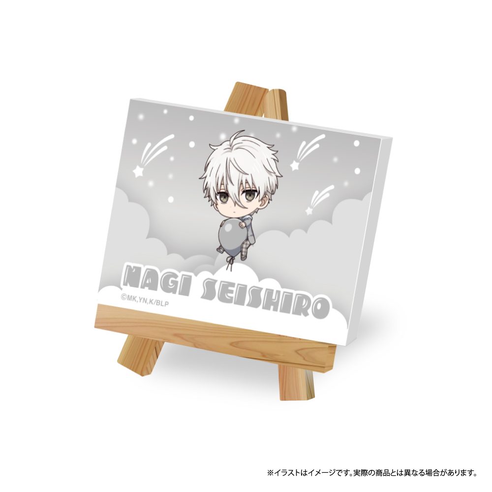 ブルーロック キャンバスボードミニ 凪誠士郎(ミニキャラ)(風船) ("Blue Lock" Canvas Board Mini Nagi Seishiro (Mini Character) (Balloon))