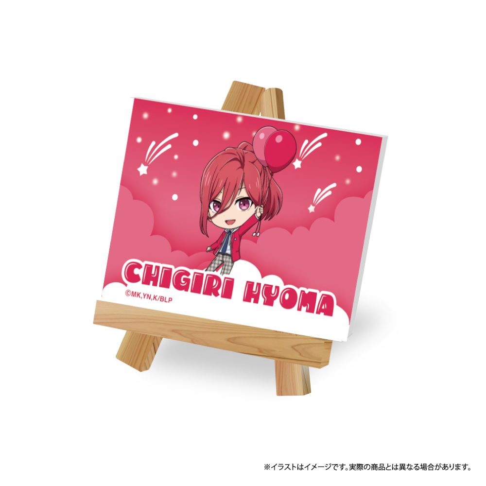 ブルーロック キャンバスボードミニ 千切豹馬(ミニキャラ)(風船) ("Blue Lock" Canvas Board Mini Chigiri Hyoma (Mini Character) (Balloon))