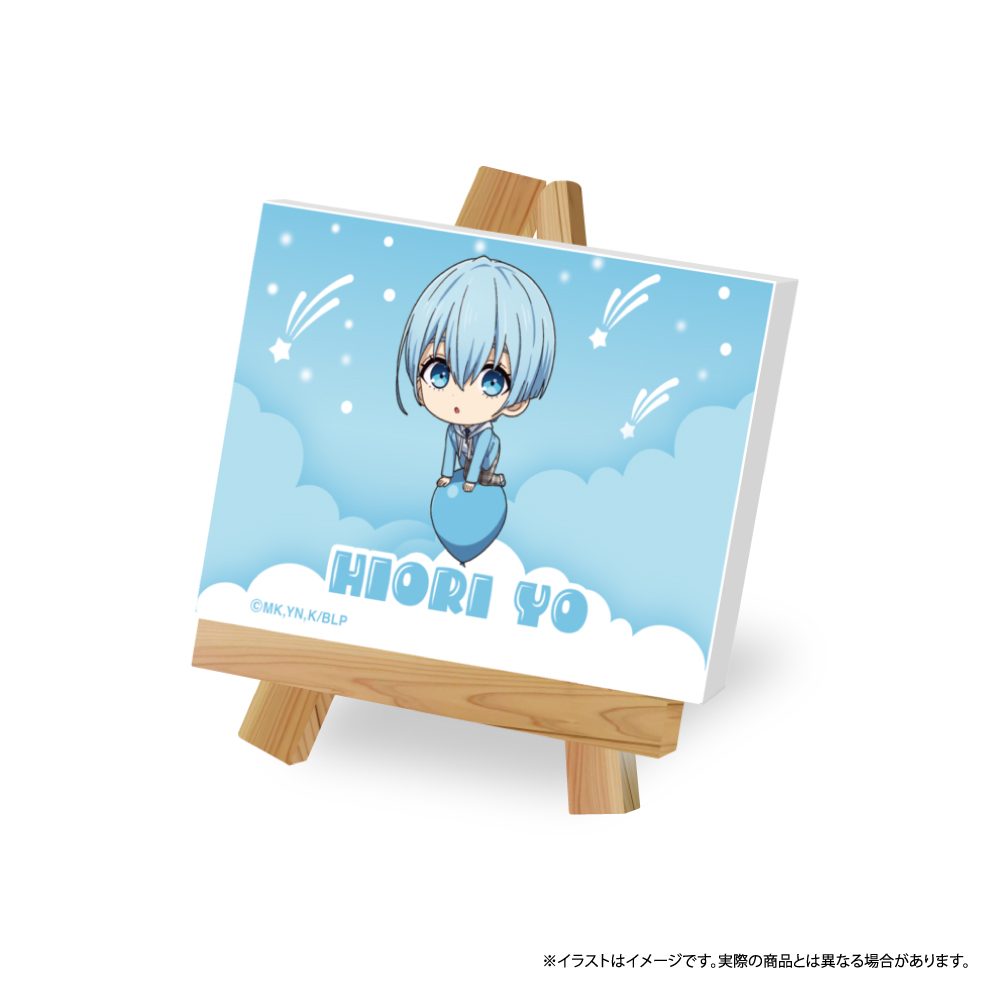 ブルーロック キャンバスボードミニ 氷織羊(ミニキャラ)(風船) ("Blue Lock" Canvas Board Mini Hiori Yo (Mini Character) (Balloon))