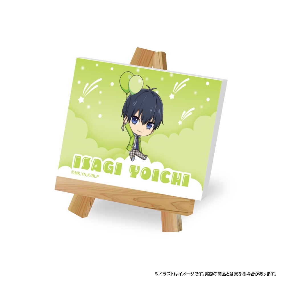 ブルーロック キャンバスボードミニ 潔世一(ミニキャラ)(風船) ("Blue Lock" Canvas Board Mini Isagi Yoichi (Mini Character) (Balloon))