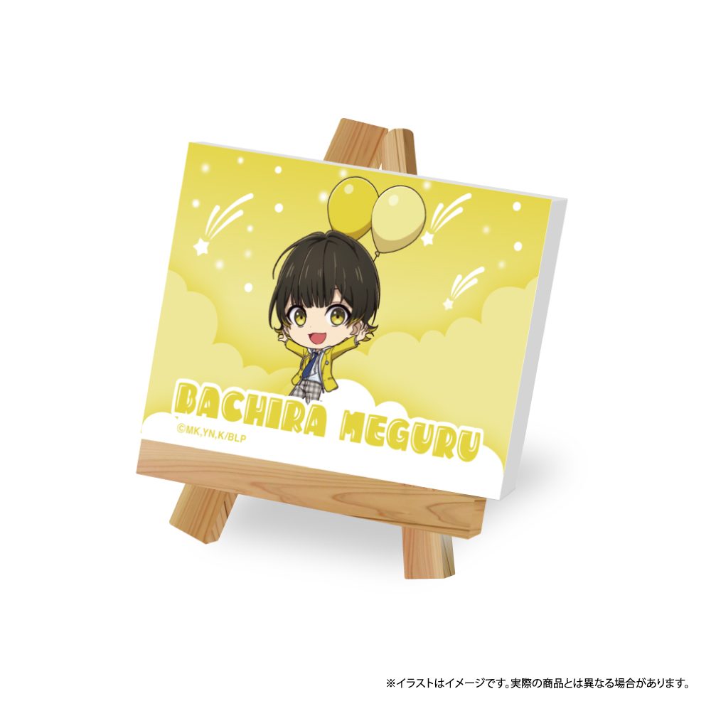 ブルーロック キャンバスボードミニ 蜂楽廻(ミニキャラ)(風船) ("Blue Lock" Canvas Board Mini Bachira Meguru (Mini Character) (Balloon))