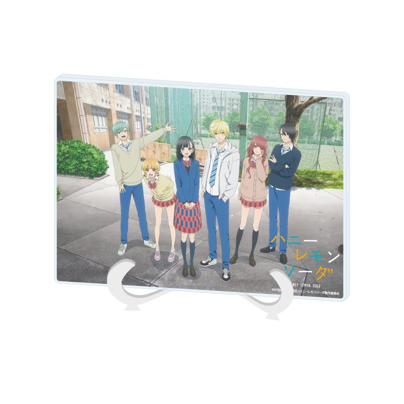 アクリルアートボード A5サイズ ハニーレモンソーダ 01 ティザーヴィジュアル(公式イラスト) (Acrylic Art Board A5 Size "Honey Lemon Soda" 01 Teaser Visual (Official Illustration))