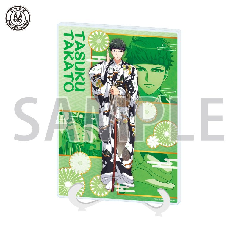 アクリルアートボード A5サイズ A3!×歌舞伎 04 高遠丞(描き下ろしイラスト) (Acrylic Art Board A5 Size "A3!" x Kabuki 04 Takato Tasuku (Original Illustration))