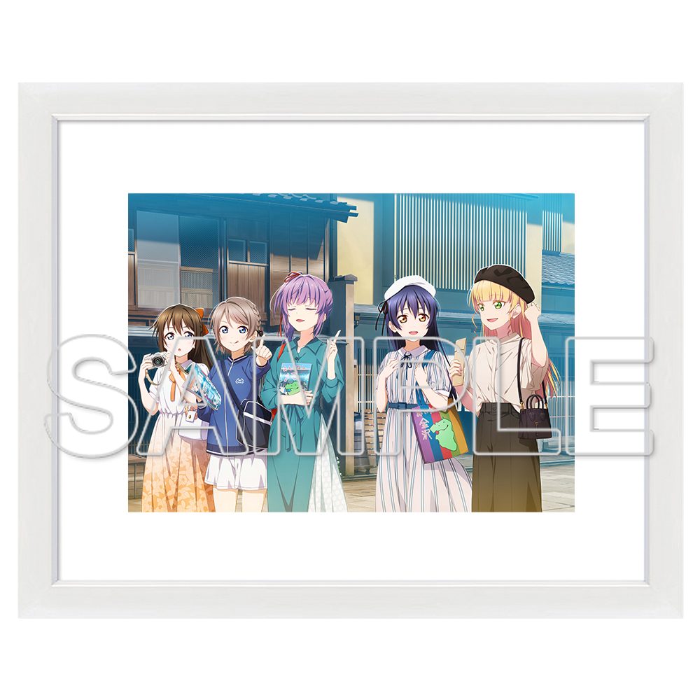 ラブライブ!シリーズ おでかけラブライブ! A5キャラファイングラフ 海未&曜&しずく&すみれ&梢 ("Love Live!" Series Odekake Love Live! A5 Chara Fine Graph Umi & You & Shizuku & Sumire & Kozue)