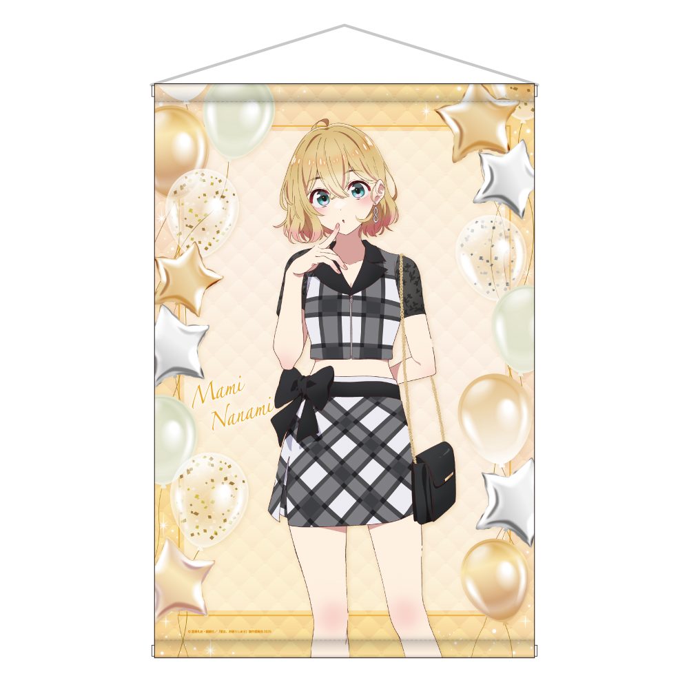 彼女、お借りします 描き下ろしB2タペストリー ドレスVer. 七海麻美 ("Rent-A-Girlfriend" Original Illustration B2 Tapestry Dress Ver. Nanami Mami)