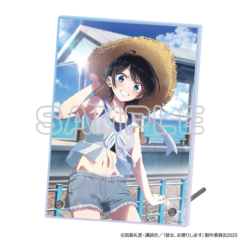 彼女、お借りします プレミアムアクリルボード(第4期・瑠夏) ("Rent-A-Girlfriend" Premium Acrylic Board (Season 4, Ruka))