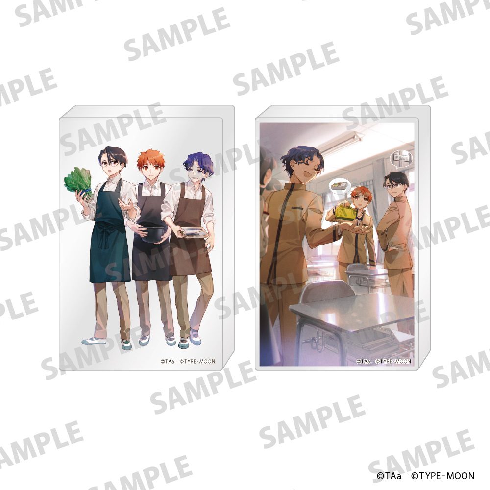 衛宮さんちの今日のごはん ミニアクリルブロックセット 1 ("Today's Menu for Emiya Family" Mini Acrylic Block Set 1)