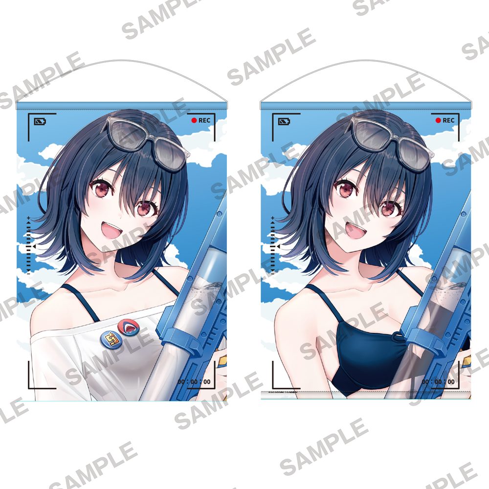 クラスで2番目に可愛い女の子と友だちになった めくれるB2タペストリー 朝凪海 ("I Made Friends with the Second Prettiest Girl in My Class" Mekureru B2 Tapestry Asanagi Umi)