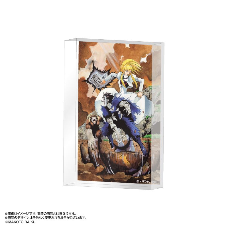 金色のガッシュ!! ビジュアルアクリルブロック Vol.2 1 ブラゴ&シェリー ("Zatch Bell!" Visual Acrylic Block Vol. 2 1 Burago & Sherry)