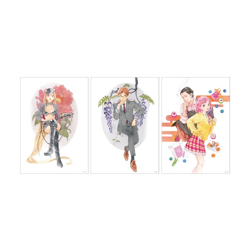 REPLICA GENGA 3枚セット ノラガミ 02 デザインB(公式イラスト) (REPLICA GENGA 3 Set "Noragami" 02 Design B (Official Illustration))